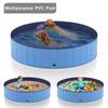 Children's Pool, CatDog Pet Pool, Garden Pool, Bathtub, Sturdy Design, Water Play, Swimming, No Inflation Required, for Garden, Beach, IndoorOutdoor