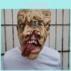 Resident Evil Horror Zombie Mask With Three Eyes Latex For Halloween And Haunted House Decor