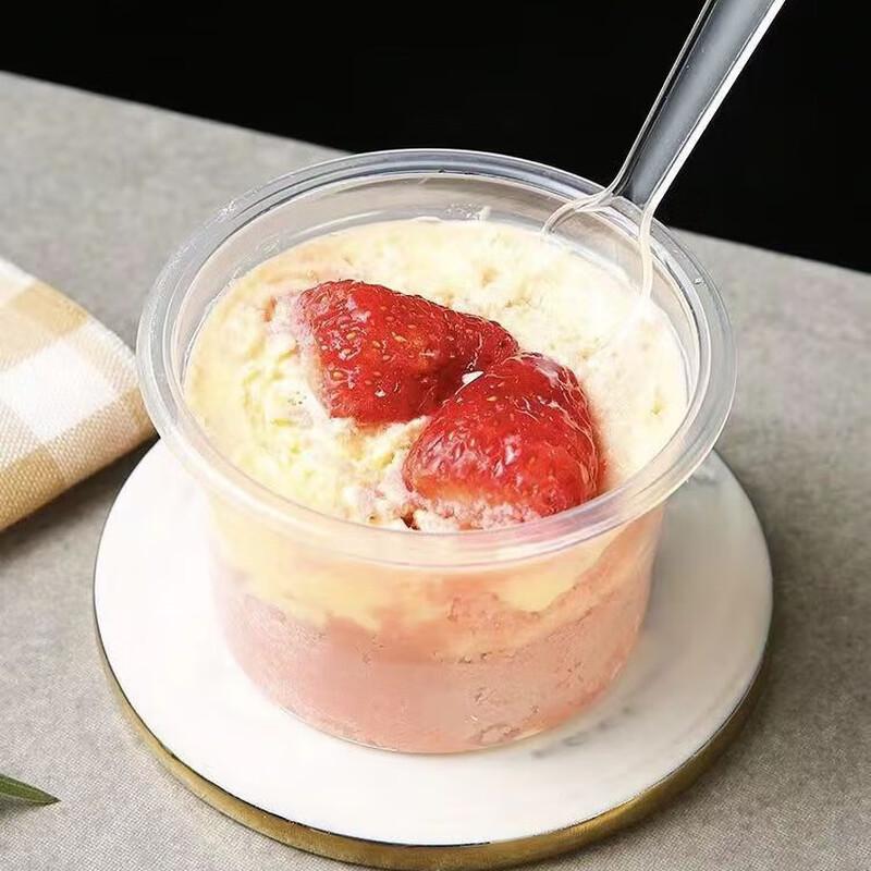 Pabei Disposable Clear Plastic Dessert Cups