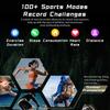 SACOSDING Men Smart Watch Compass LED Flashlight BT Call Heart Rate Sleep Health Monitoring Outdoor Sports Fitness Smartwatch
