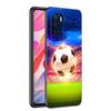 Ognisty Futbol Piłka Nożna Etui na Telefon Dla Xiaomi Mi A2 8 9 SE Note 10 10T 11 12 Lite 9T 11T 12S 12T Pro A3 6X 12X Miękki TPU Czarny Pokrowiec