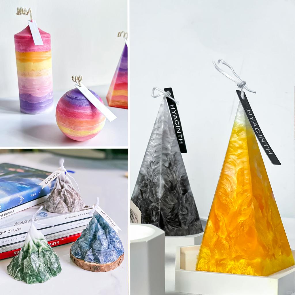 500g-1kg Pískový vosk Vosk s ledovým květem Velkoobchod Potřeby pro výrobu vonných svíček pro vlastní potřebu Vosk sněhových vloček Perlový vosk Pískové malířské materiály