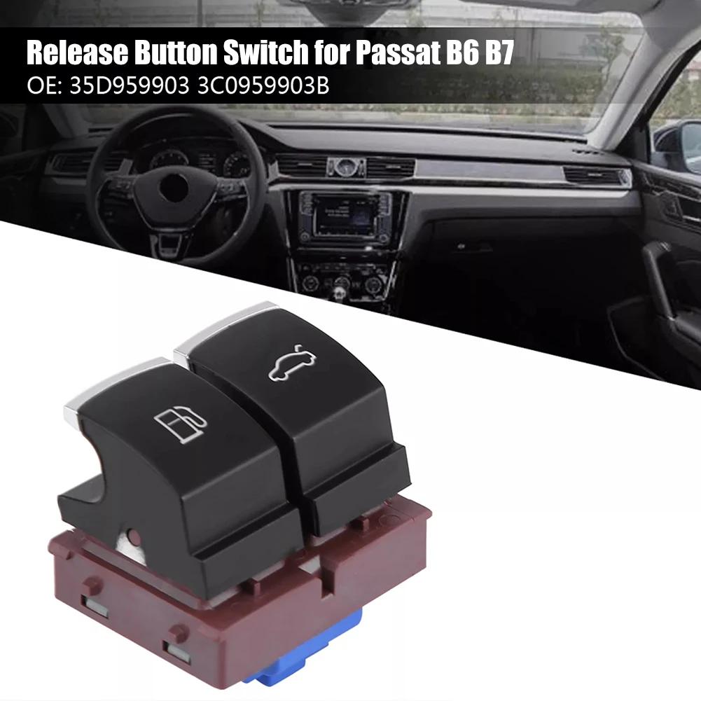 Car Fuel Tank Release Switch Butto Fuel Tank Cap Switch Trunk Switch Button For Passat B6 B7 For Golf MK5 Mk6 2010-2012