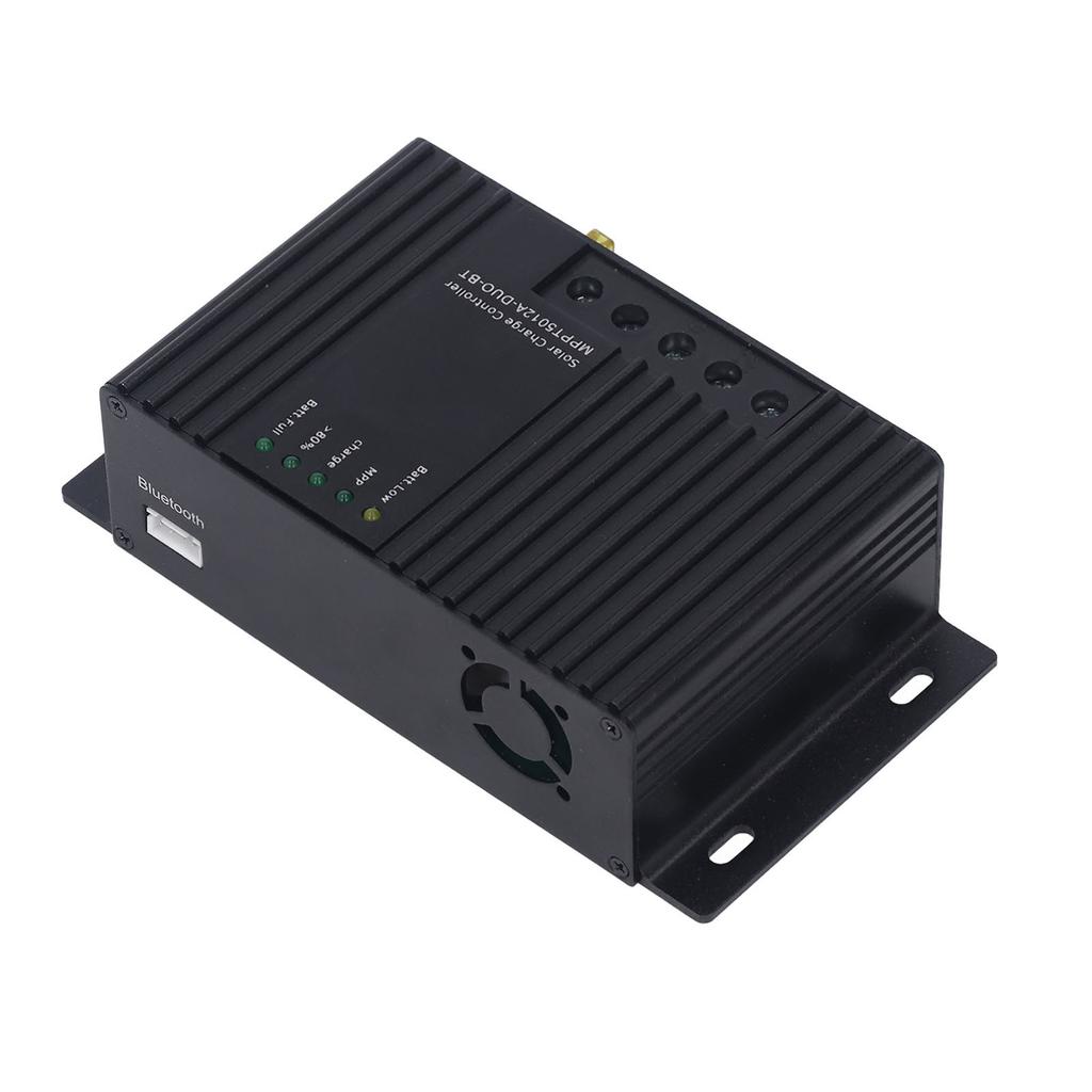 MPPT Solar Charge Discharge Controller Dual Battery Charging 12V Solar Controller