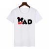 Damen T-Shirts Familie passende Outfits Mutter Kinder Maus Cartoon Kleidung Papa Mama Bro Sis Print Mode T-Shirt Sommer Tees Tops Kleidung