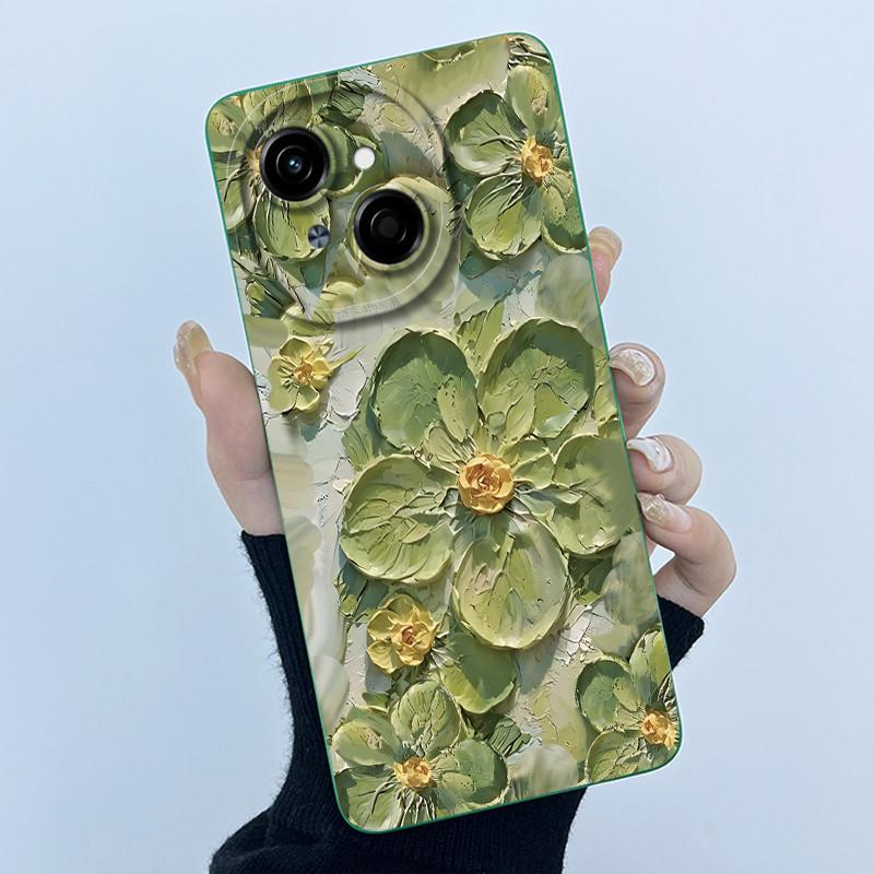 For Tecno Spark Go 1 s 1s 2025 Go1s Go2025 Pop 9 4G Phone Case Sweet Girls Cute Cats Soft Silicone Shockproof Back Cover Fundas