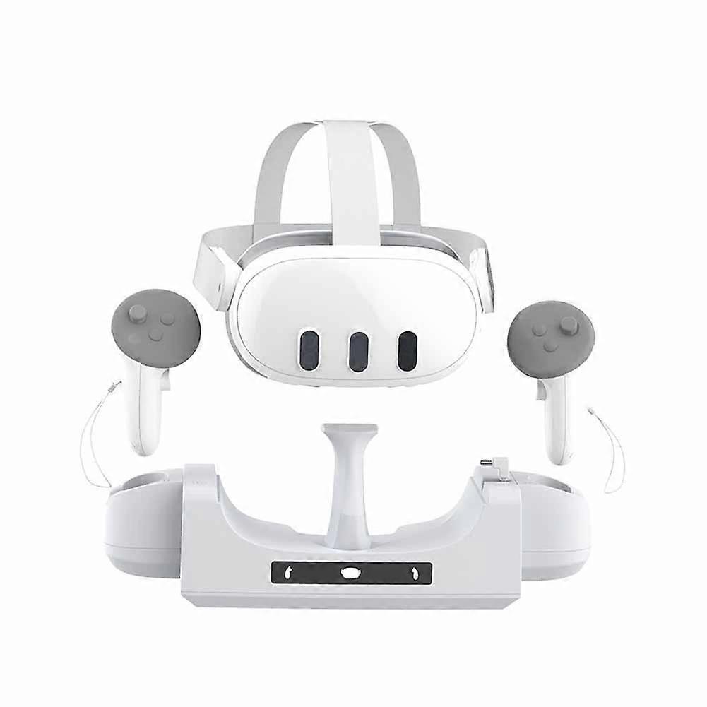 For Meta Quest3 VR Helmet Charger Base,Wall Mount Contact Charging