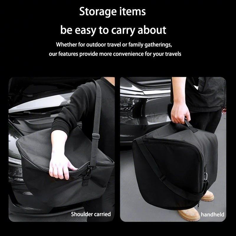 Frunk Kühlbox Isolierte Aufbewahrung für Tesla Model 3 Y YL Juniper Highland 2020-2025 2026 Frontkofferraum Organizer Tasche mit Gurten