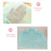 Waterproof PVC Cosmetic Storage Bag for Women Floral Transparent Wash Bag Creative Home Outing Compressed Shower Bag