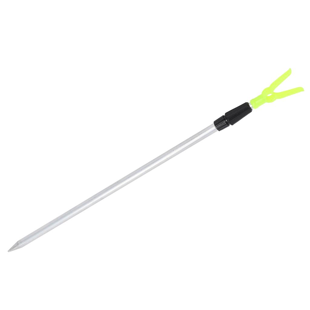 Fishing Rod Bracket Stretchable Aluminum Portable Fish Pole Ground Holder for Bank Fishing