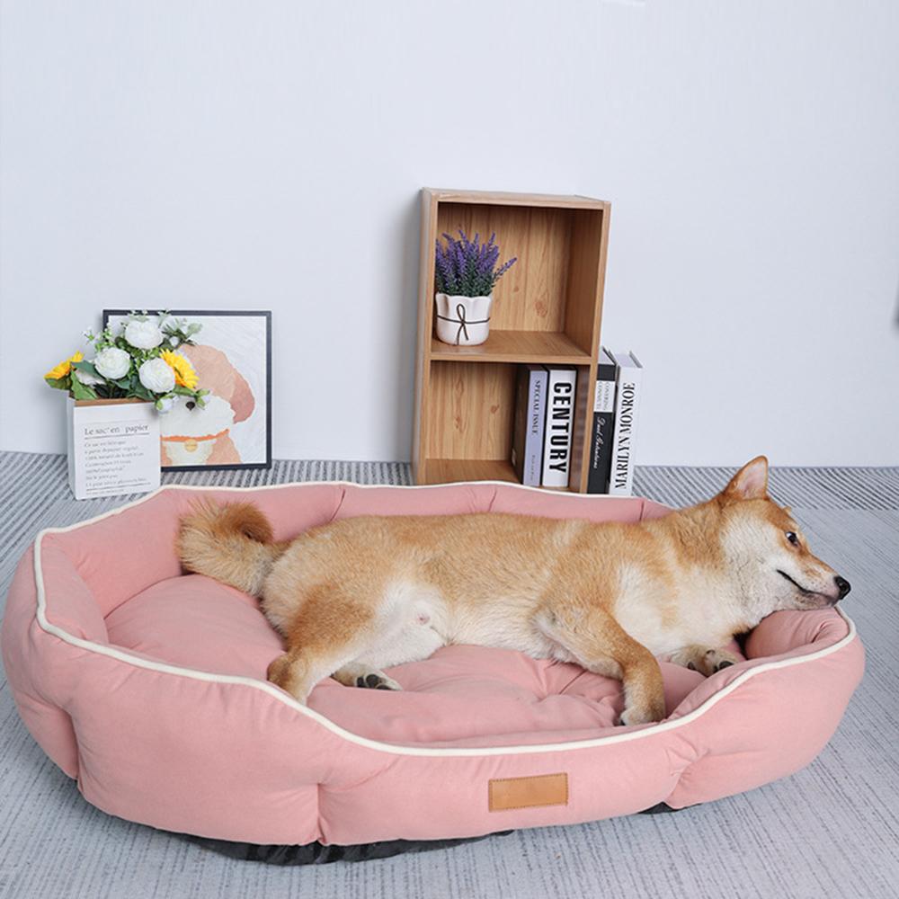 Dog Nest Four Seasons Universal Pet Nest Anti Slip Pet Mat Yuanbao Shaped Dog Mat Dog Bed Pet Mat