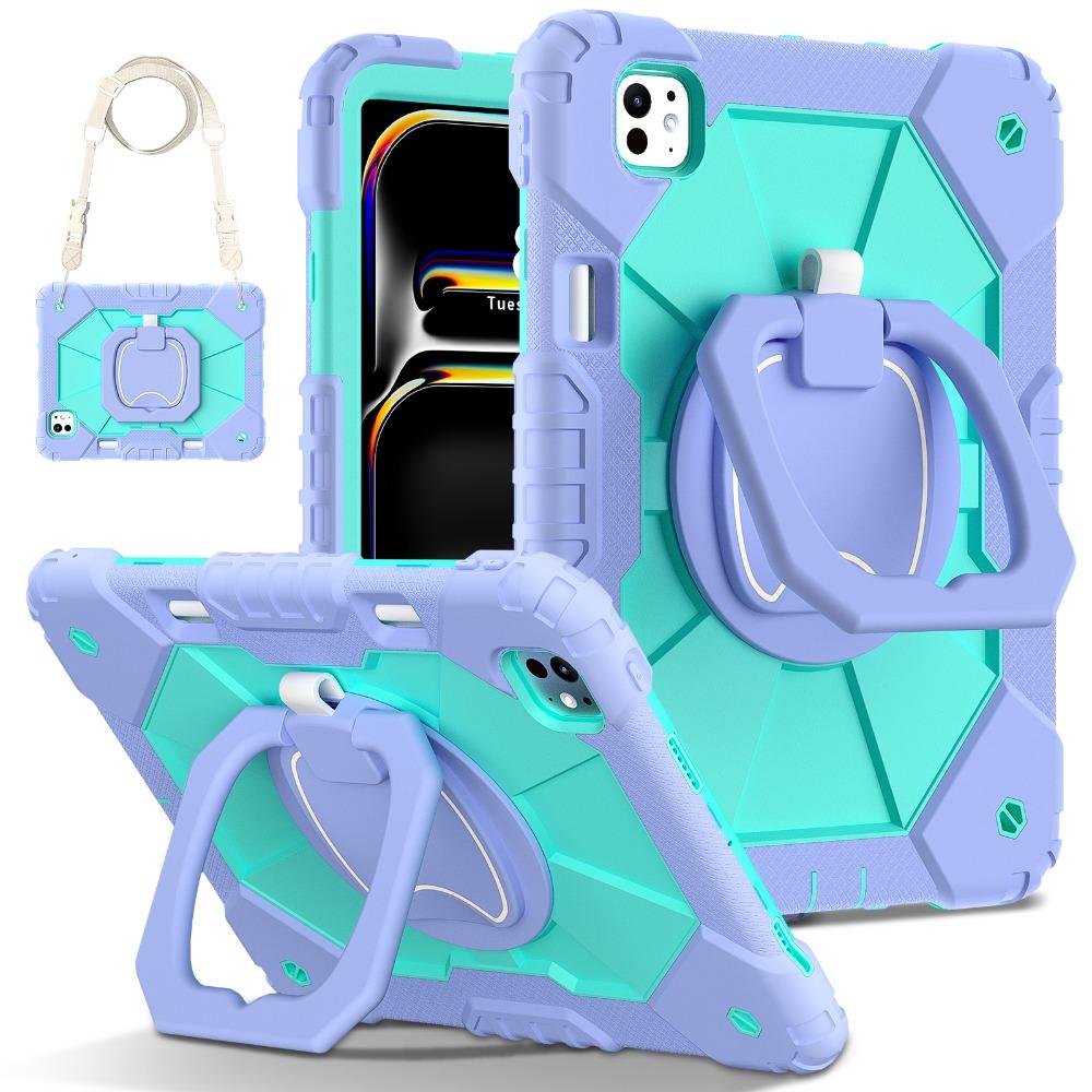 Stoßfeste Tablet-Hülle für IPad Air5 Air11 10. Gen. A16 A19 Pro11 13 IPad 10.2 9. 8. 6. 5. 9.7 Mini 7 6 Drehbarer Ständer Case Funda