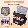 Lunch Bag Lunch Box for Women Men Insulated Lunch Bag Large Expandable Leakproof Cooler Bag Black 16L