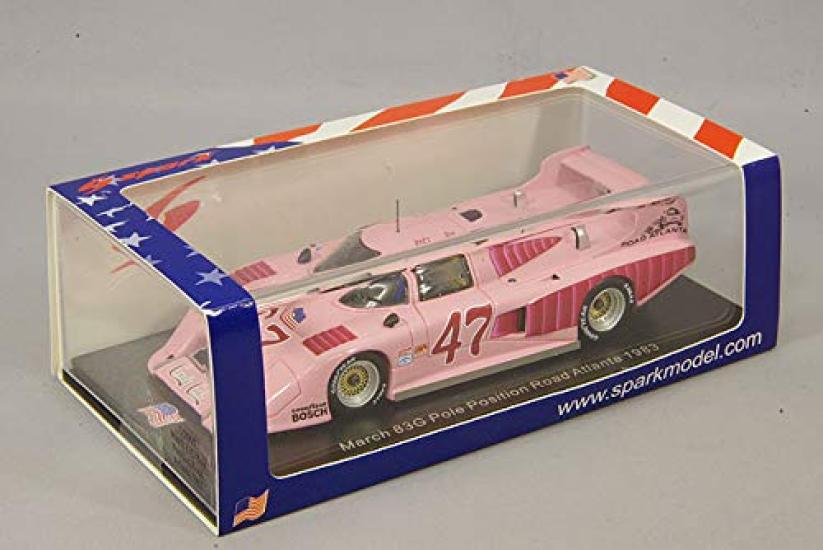 Spark National Model March 83G 1983 Road Atlanta Pole Position Bundy 1/43 #47 P. Romero/D.