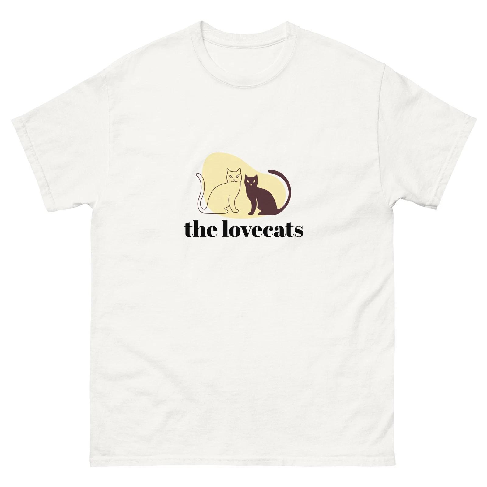 The Lovecats Love Cats Feline Cat Lover white tee shirt t-shirt 4XL