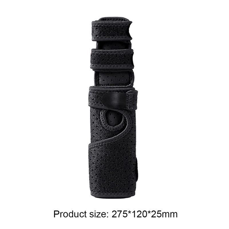 Suport Entorsă Articulație Pumn Atelă Fixă pentru Deget Protector Aluminiu cu Autocolant Ajustabil Instrument Îngrijire Sănătate