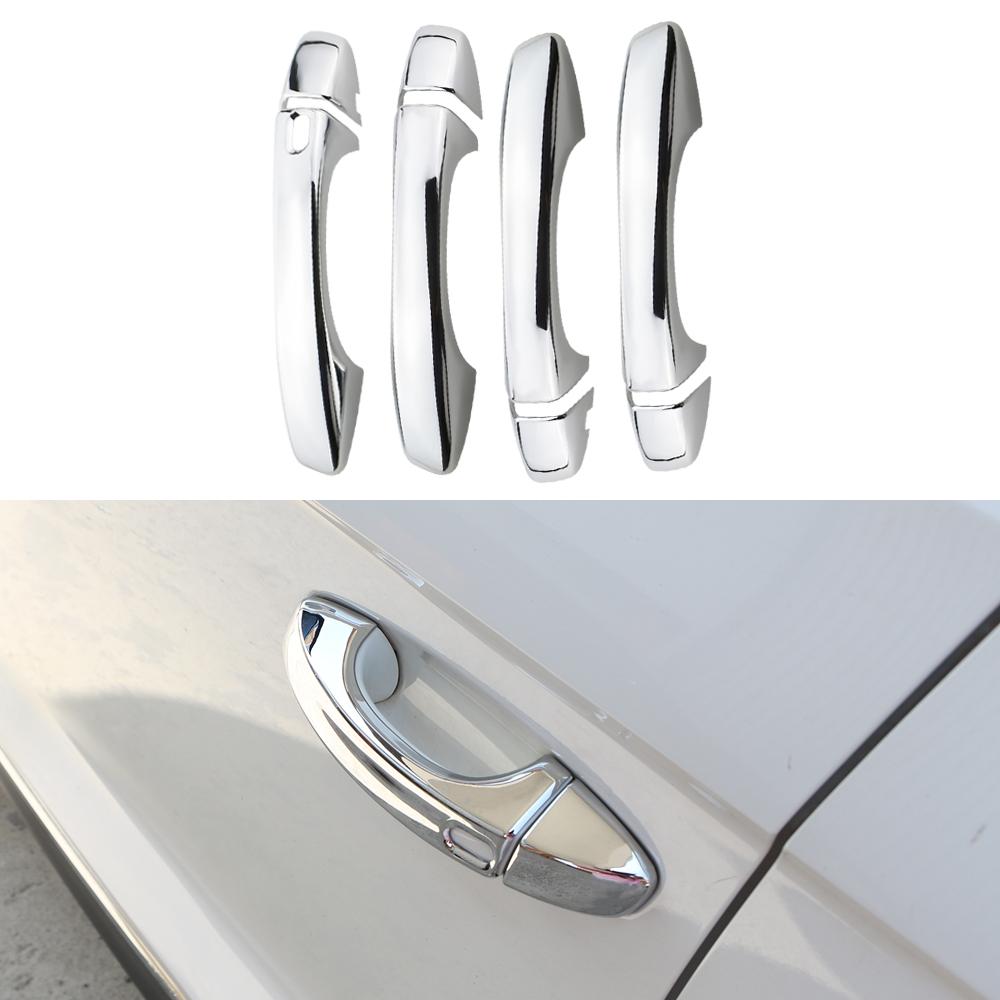 8 Teile/satz ABS Chrom Auto Außentür Griff Abdeckung Trim Dekoration Aufkleber für Volkswagen VW Troc T-roc 2018 - 2022 Zubehör
