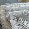Abito Midi Elegante da Donna con Ricami in Pizzo, Manica Corta, Vita Alta, Linea ad A, Estivo, Casual, da Festa, per Matrimonio, da Vacanza, da Spiaggia