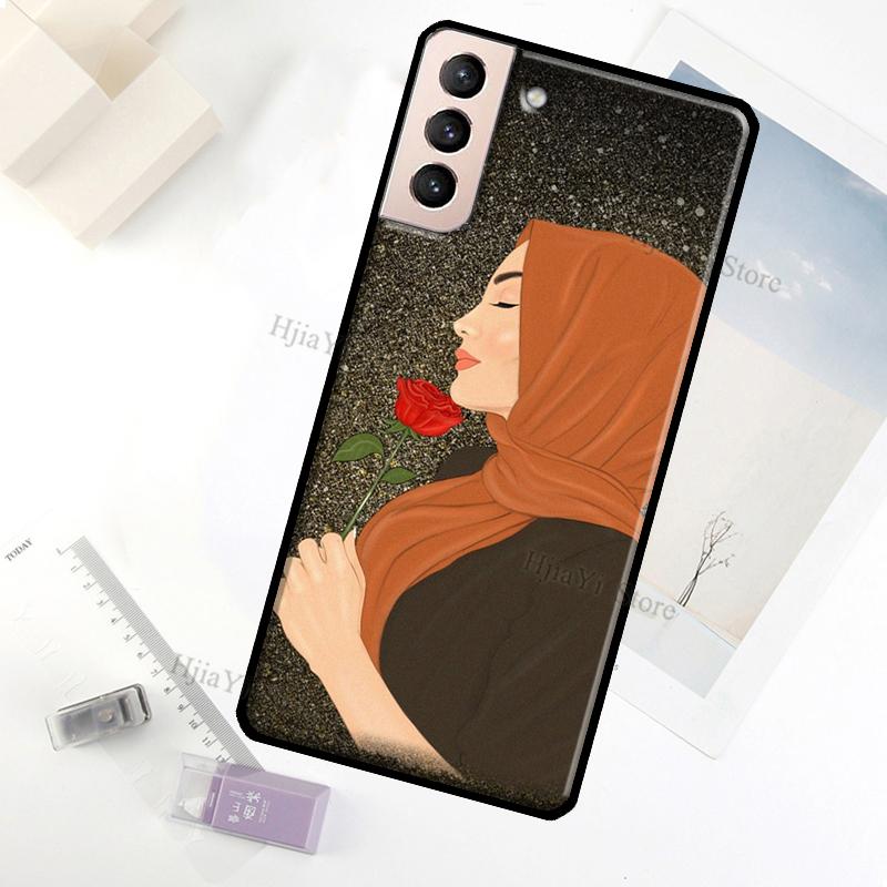 

Мусульманский Исламский Арабский Хиджаб Девушка Чехол Для Samsung Galaxy S23 Ultra Note 20 10 S9 S10 Plus S20 S21 FE S22 Ultra Чехол для Телефона Galaxy S20 FE