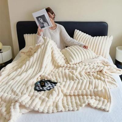 Winter Imitat Pelz Plüschdecke Warm Superweiche Decken Bett Sofa Überwurf Luxus Flauschige Überwurfdecke Schlafzimmer Couch Kissenbezug