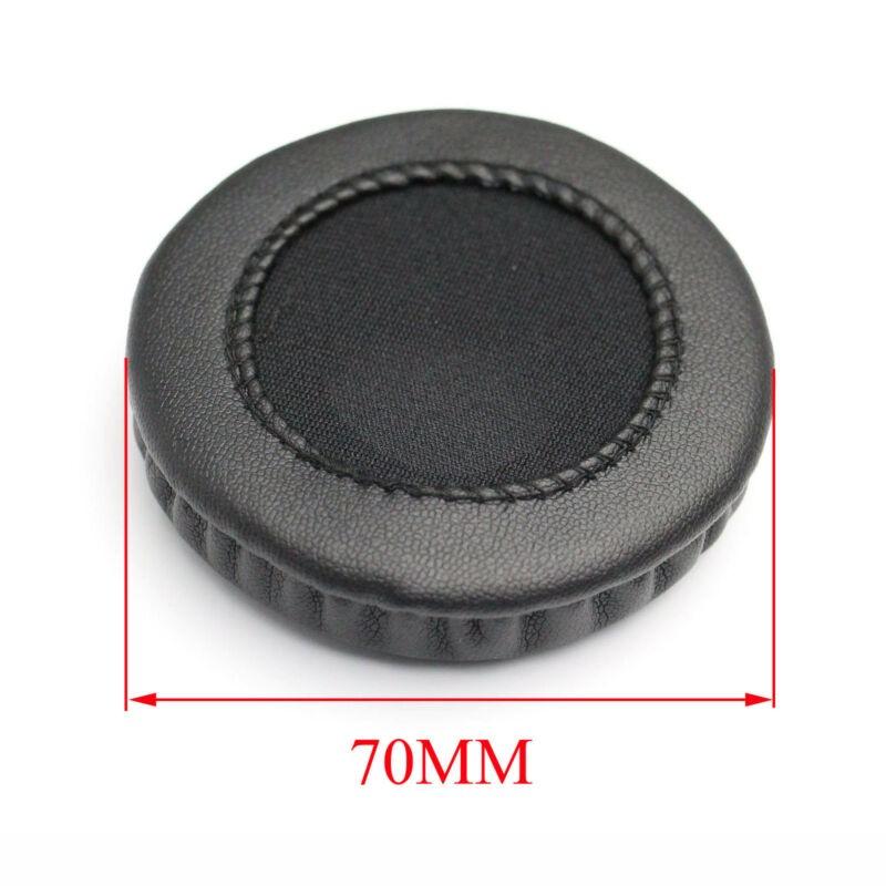 Svampøreputer For 50 55 60 65 70 75 80 85 90 95 100 105mm Hodetelefoner