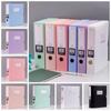Multifunctional A4 Information Box File Box Dustproof Document Case New Document Storage Box