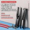 Press Type Pipe Riveting Tool Thickened Brake Hose Pliers Air Tube Pliers  Pipeline Maintenance