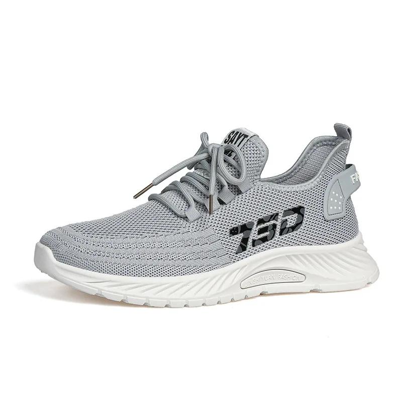 Fashion Men's sports running shoes 2024 autumn new style men's trendy lace up couple fashion casual tennis shoes