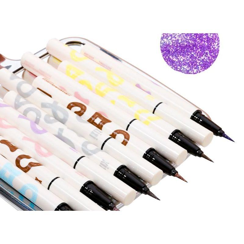 xixi - Punk Metal Diamond Eyeliner Pen - 1-3