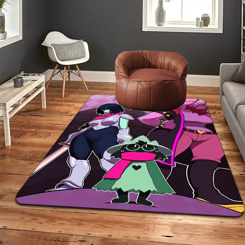 Undertale Rug Floor Mat for Living Room or Bedroom Soft and Comfortable Carpet a Gift for Birthday and Holiday.DFDT261018241