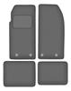 Velour Graphite Car Mats For: Peugeot 205 Cabrio (1983-1998)