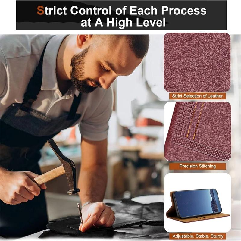 Flip Leather Case For OPPO Reno 10 11 12 13 Pro 11F 12F 12FS 13F 4G 5G Phone Cover With Wallet Card Slot Holder