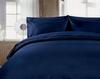 Home Egyptian Luxury Extra Long Cotton Hotel Quality Pillowcase 43 X 70CM 43 500 Thread Count Satin Weave Pillowcase Envelope Style Midnight Navy R.T.