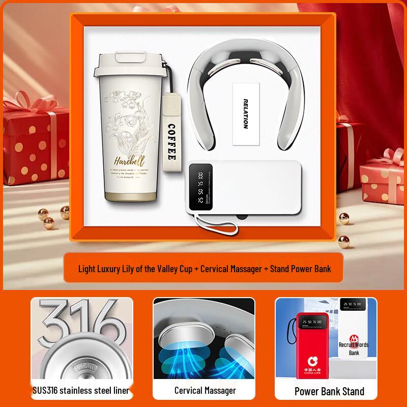 3-in-1 Premium White Gift Set