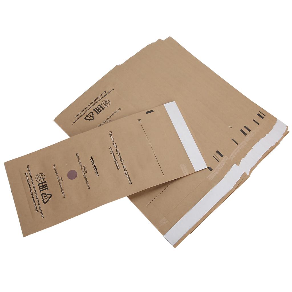 100pcs Disposable Nail Art Cosmetic Tool Cleaning Bag UV Cleaner Machine Bag 100 X 200mm