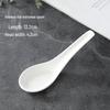 Changbaosen Ceramic Flat Bottom Soup Spoon Set