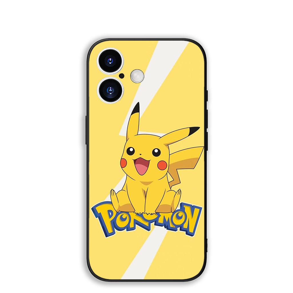 

Cover for Apple iPhone 17 16 Plus 13 12 Pro Max Mini X XR Xs ProMax 16E 15+ 17+ Air Phone Case P-Pokemons GO Gengar P-Pikachus iPhone XS Max