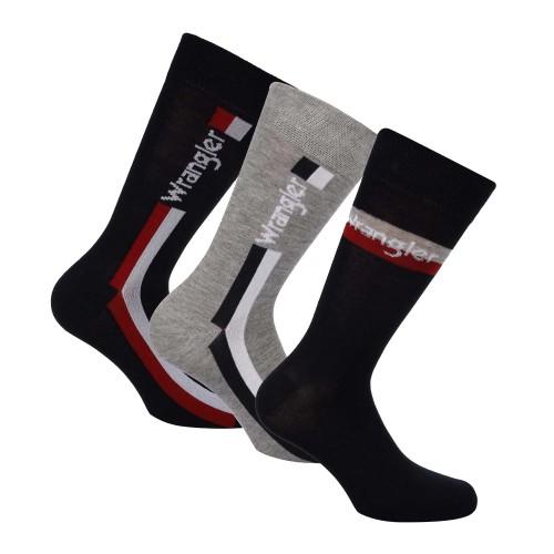 Wrangler Unisex Erwachsenensocken (Packung mit 3)