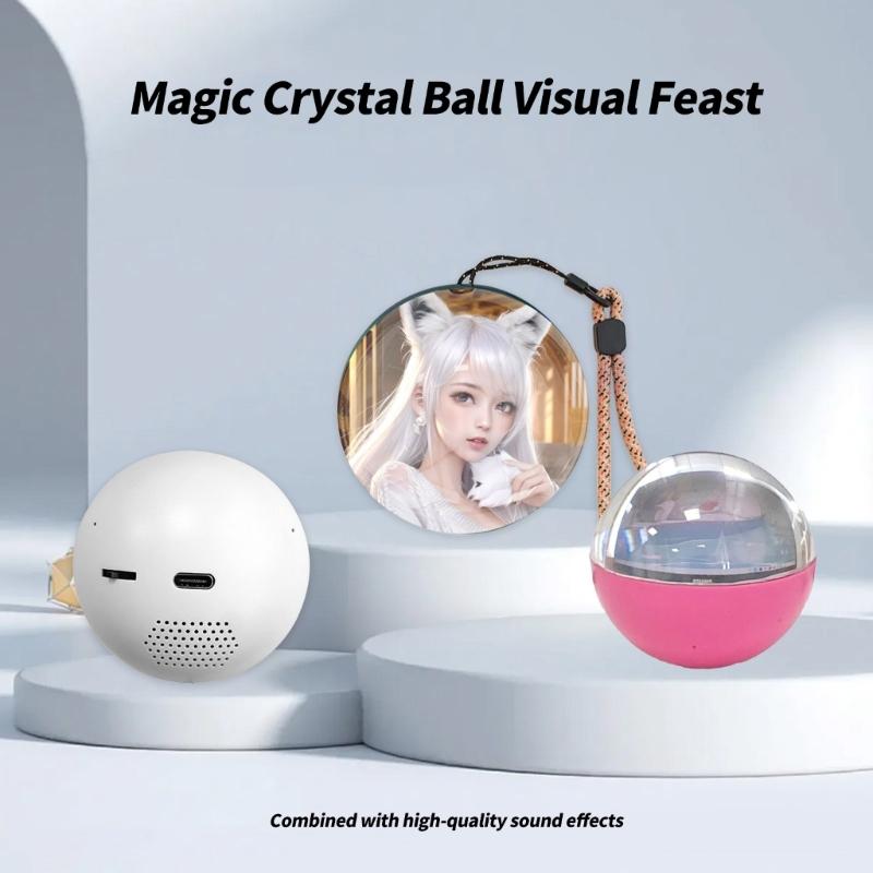 Personalizing Video Photo Player Crystal Ball With 4GB Card Digital Memory Display Sphere For Romantics Gift Home Decors