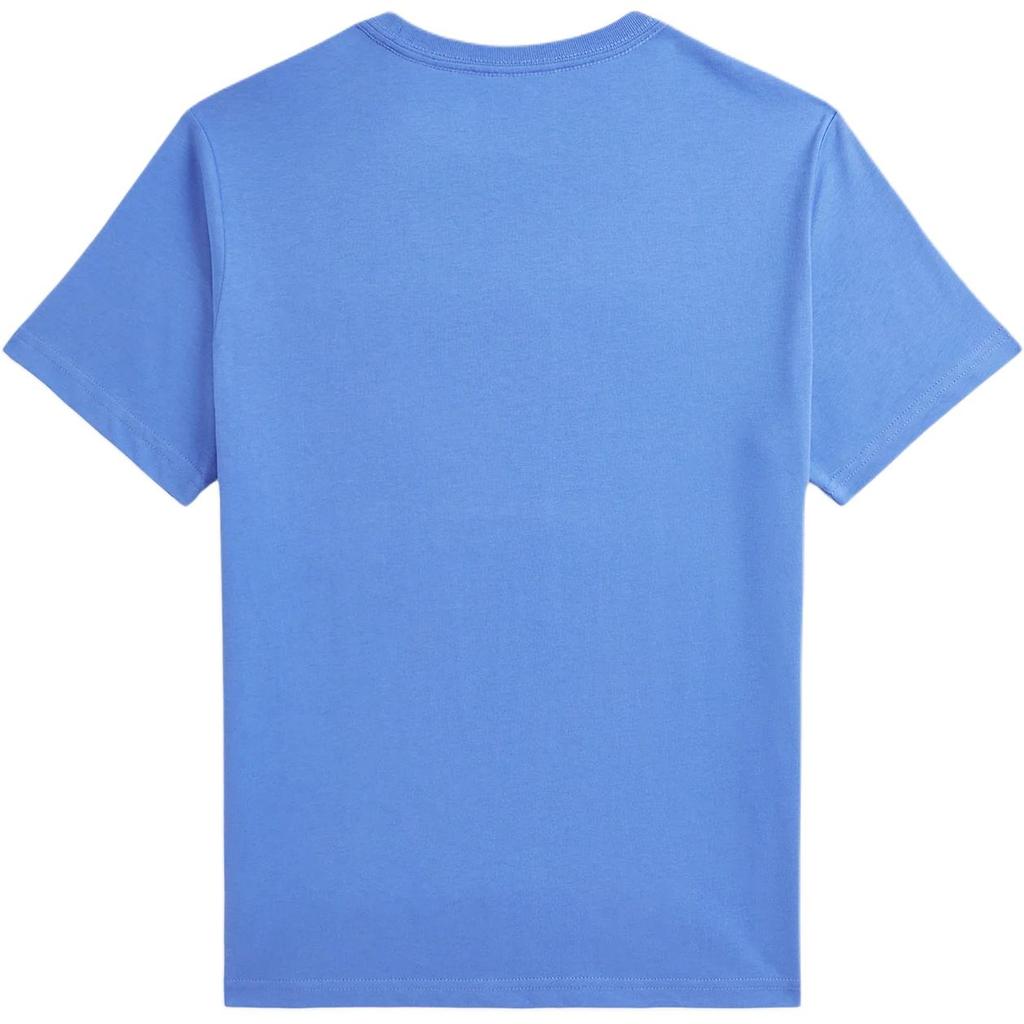 Polo Ralph Lauren Kids Printed Crew Neck Short Sleeve T-Shirt Kids Tops Blue 323973136-001