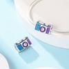 Glamour Jewelry Suitcase Camera Beaded Silver Plated Diy Accessories For Bracelets Necklace Women