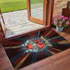 Bon Jovi Print Crystal Velvet Plush Rug Wear?Resistant Anti?Slip Floor Mat For Indoor Household Decoration