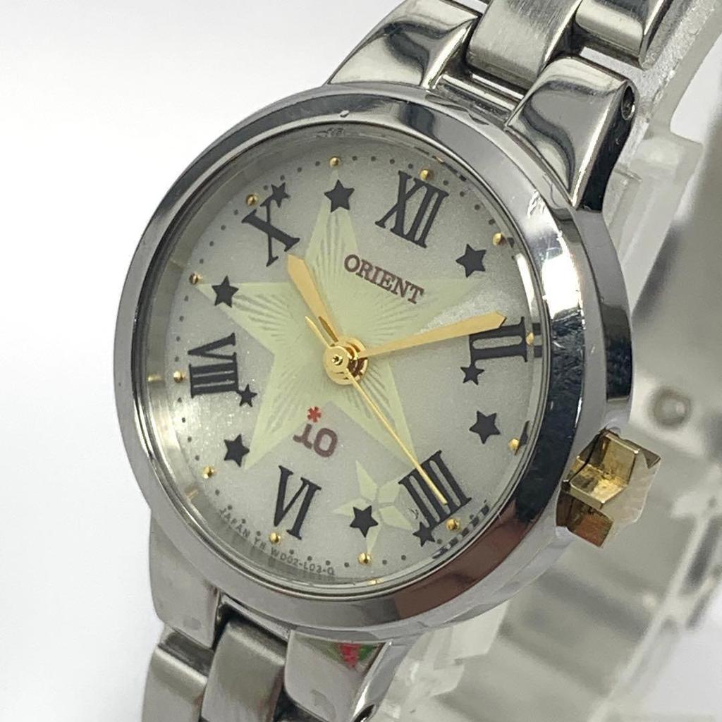 Used 175 [Rechargeable Battery Needs To Be Replaced, Cleaned] ORIENT Women's Watch Orient IO Star Gold Roman Numeral Solar Popular