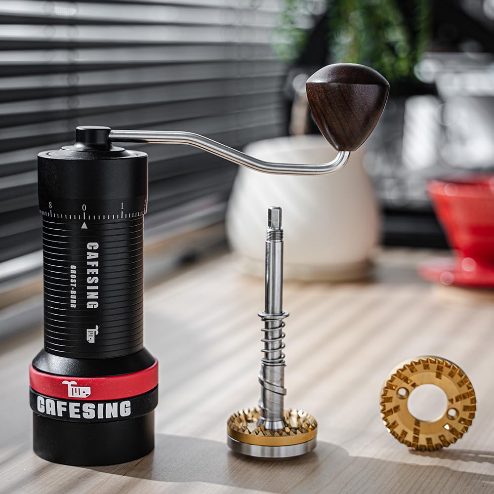CafeSing ORCA Go Ghost Burr Manual Coffee Grinder
