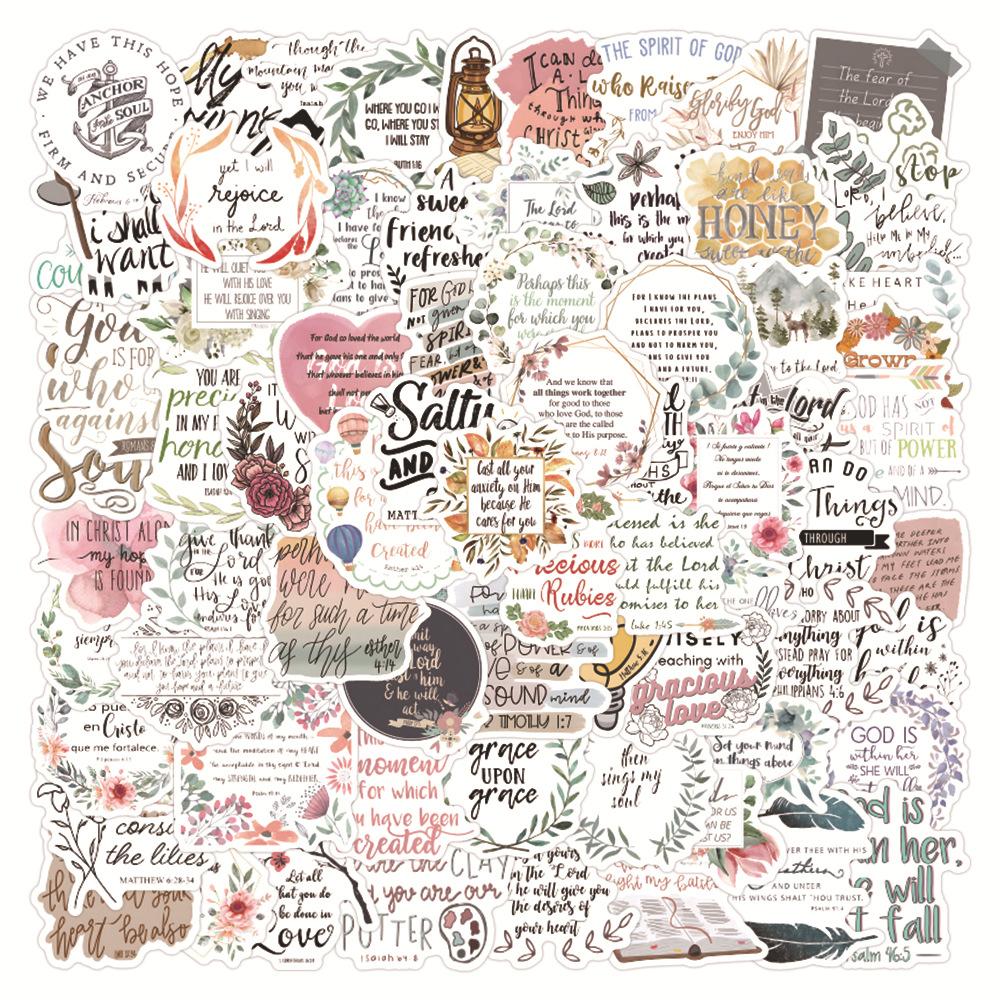 50/100PCS New Inspirational Classics Graffiti Stickers Wholesale Luggage Scooter Waterproof