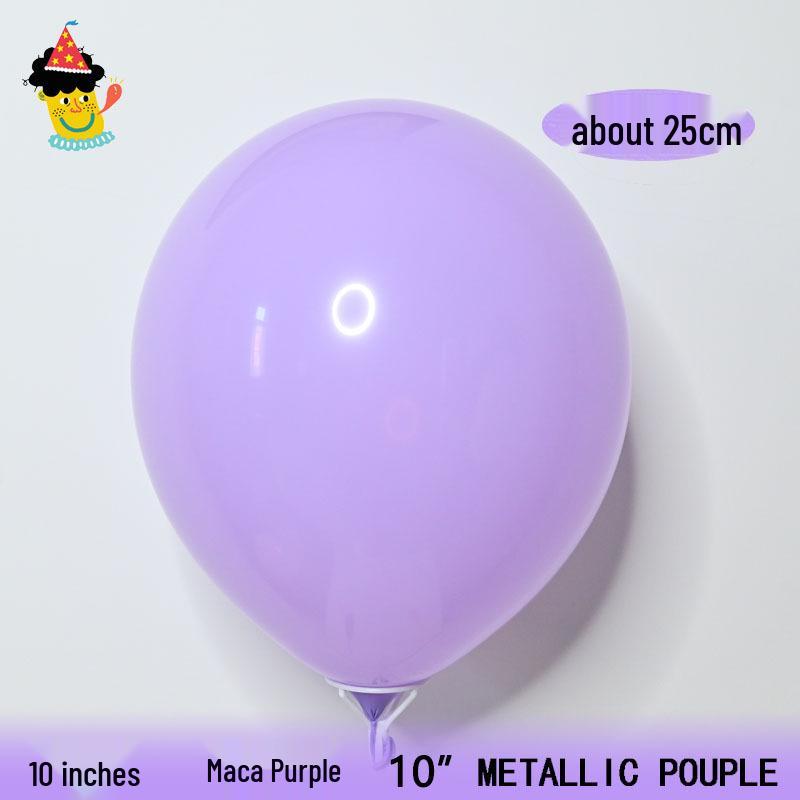 Colorful Macaron Balloons - 5" 10" 12" 18" for Birthday & Wedding Decorations