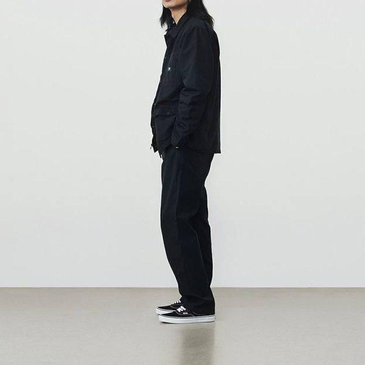 Vans Jackets Men's Black Lapel Moderate Workwear VN0A456ZBLK