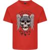 Bad To the Bone Biker Skull Angel Motorbike Unisexs Light Cotton TShirt