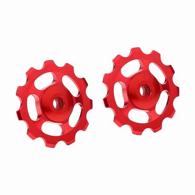 2 st 11T Cykelväxelförare Styrhjul CNC Styrhjul Cykeldelar