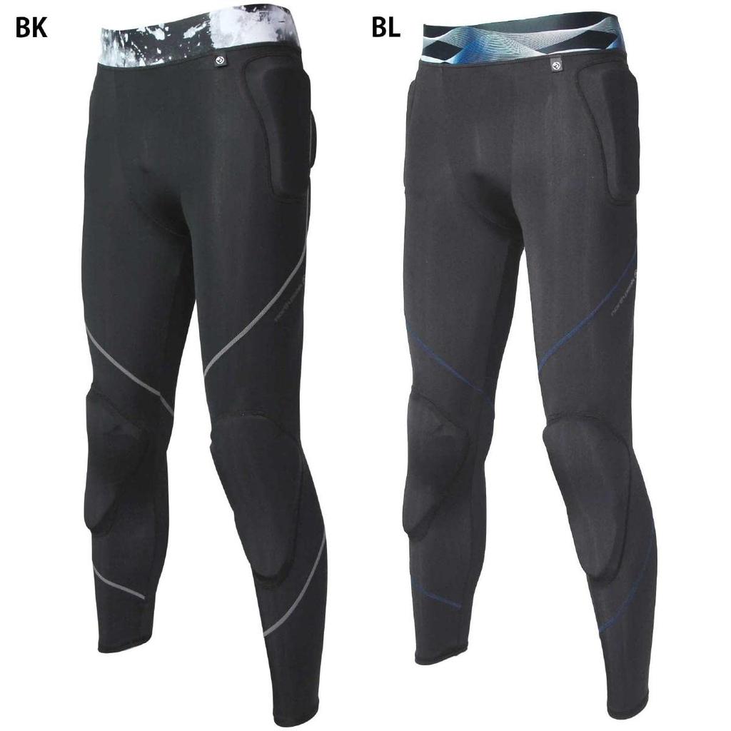 north peak hip protector long type snowboard ski unisex pad thickness 1 layer BL M [maximum 12mm/lightweight type] NP-1246